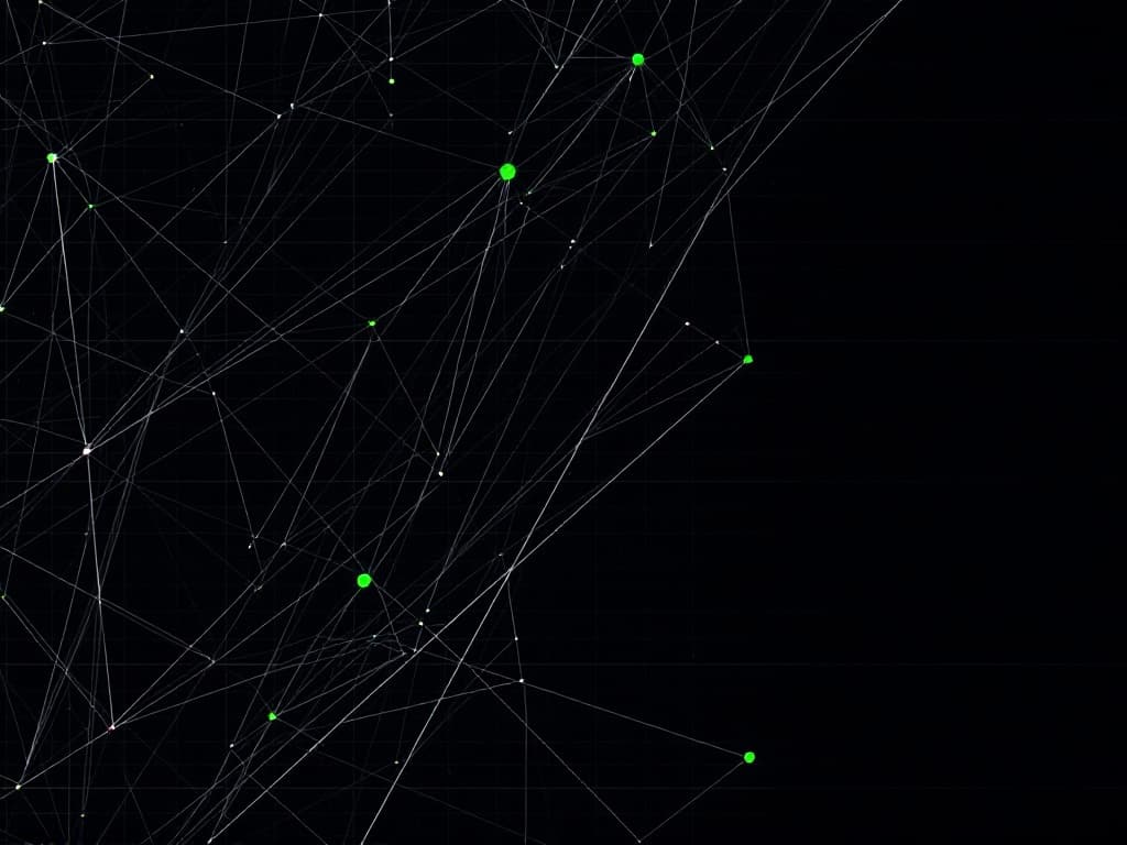 Abstract technical illustration for the article AI agent coordination keeps agents from stepping on each other