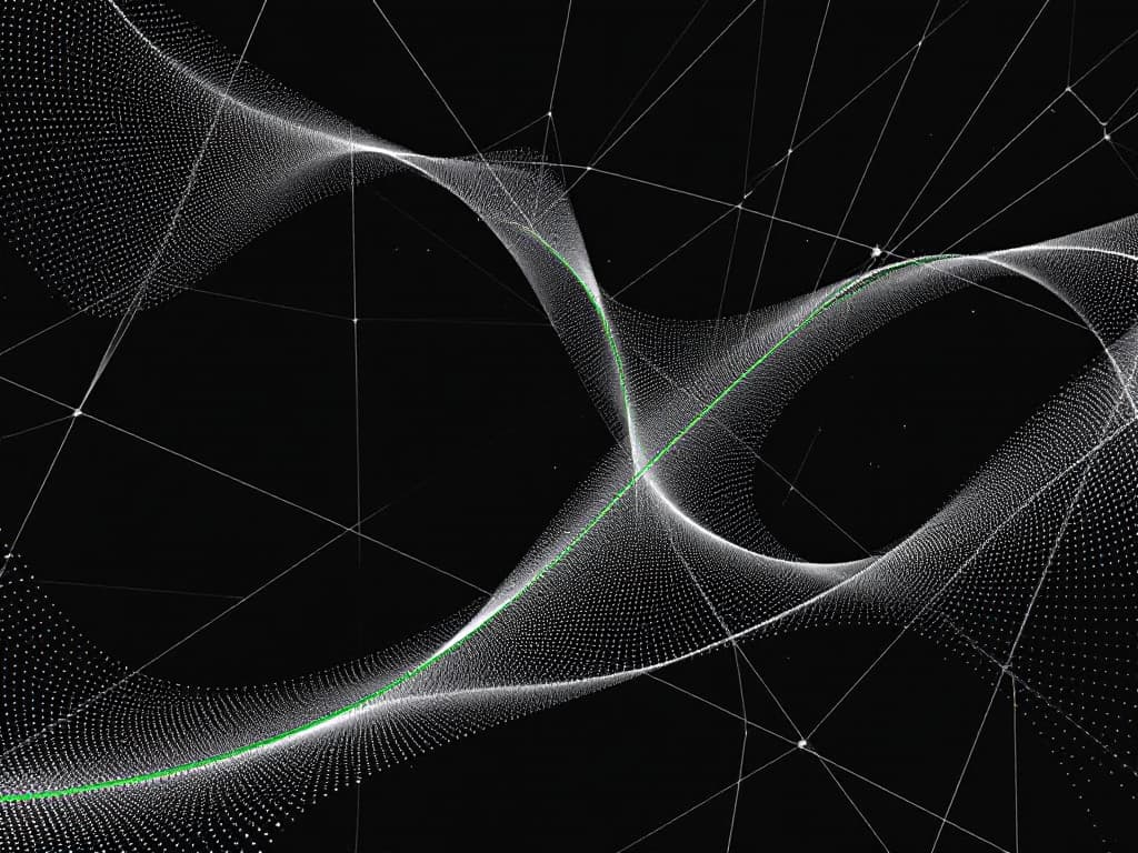 Abstract technical illustration for the article How to become a 10x engineer when code is cheap