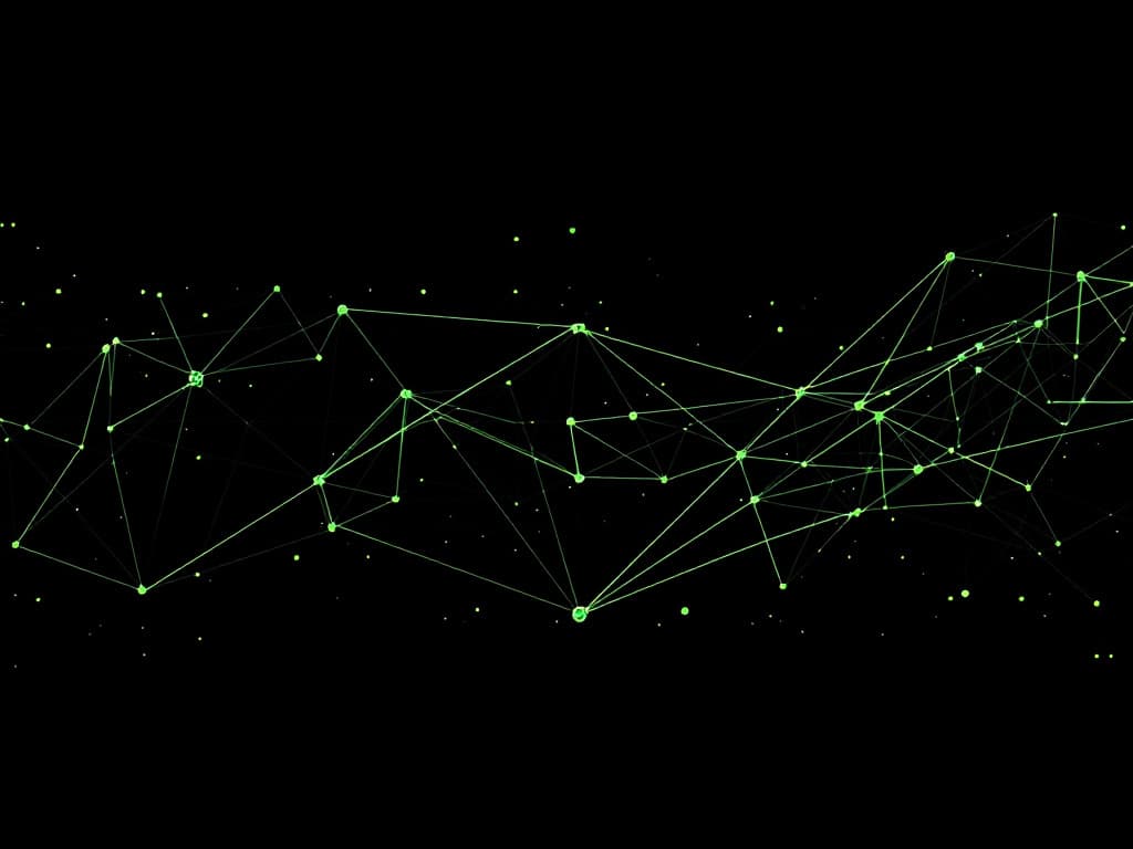 Abstract technical illustration for the article How to make two AI agents work together