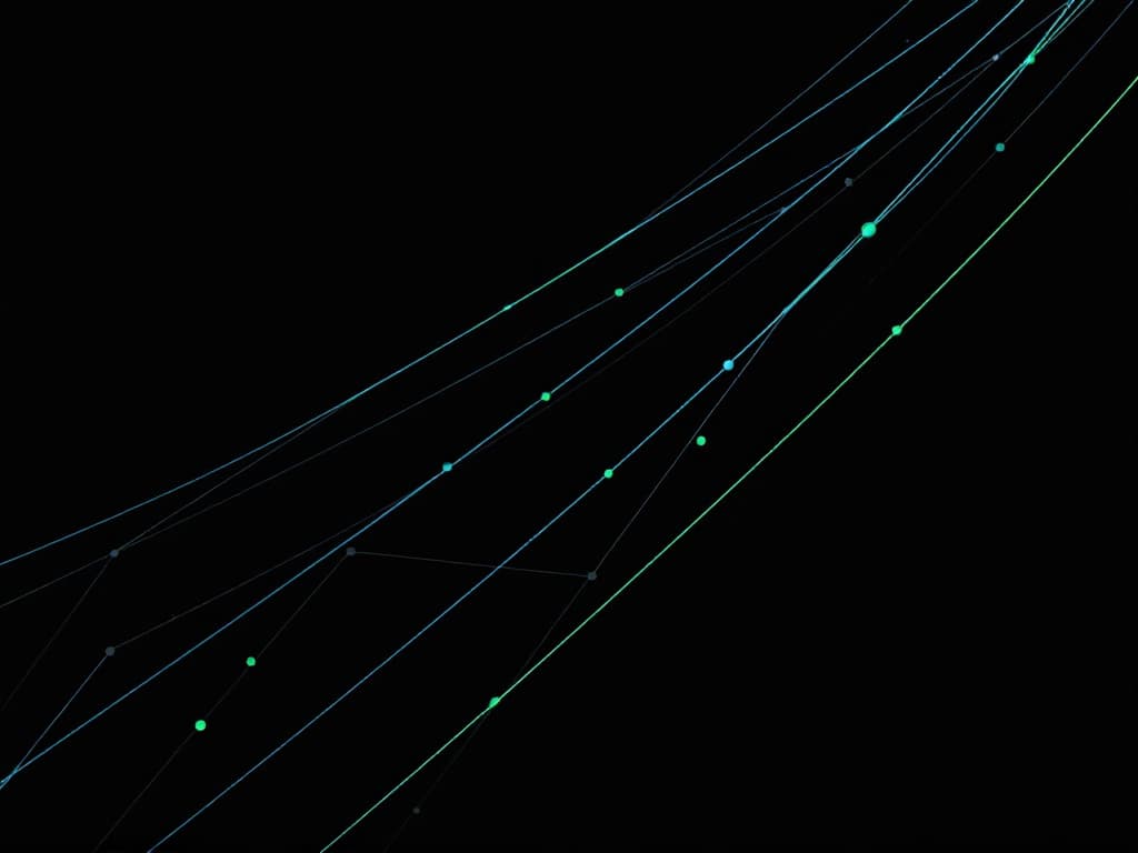 Abstract technical illustration for the article Running multiple Claude Code agents on the same repo