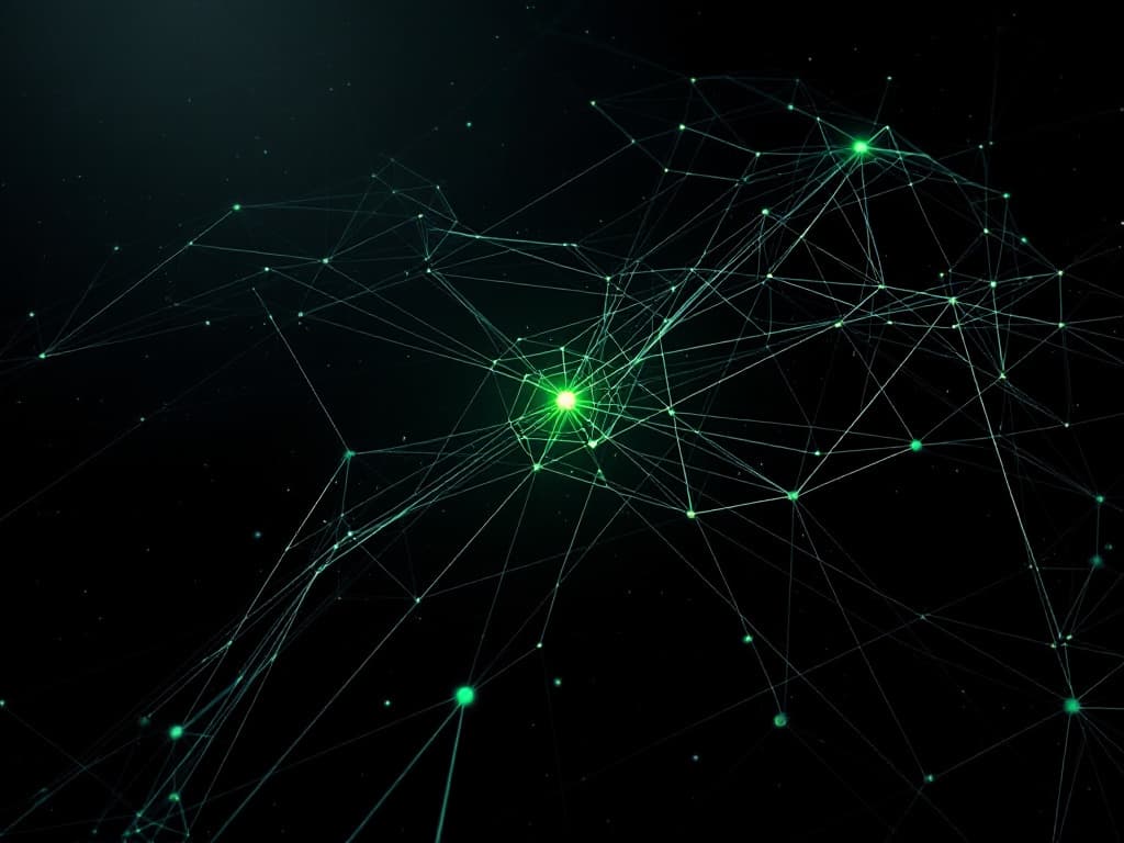 Abstract technical illustration for the article Stop AI from hallucinating code in your repo