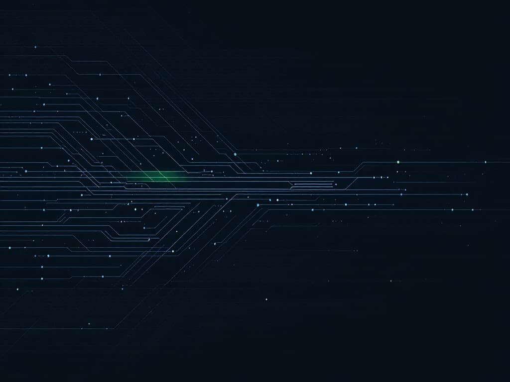 Abstract technical illustration for the article Switching between AI coding tools without losing context